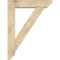Ekena Millwork Traditional Slat Rough Sawn Bracket w/ Offset Brace, Douglas Fir, 8"W x 36"D x 48"H BKT0806X36X48TRA06RDF - alternate 2